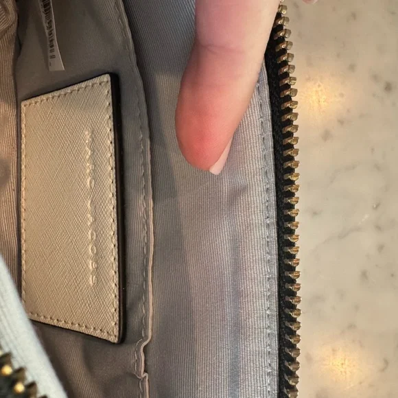 Marc Jacobs Snapshot Camera Bag Authentic white/gray/purple/cream
